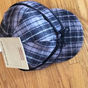Stormy Kromer Millie Kromer Black and Gray Plaid Womens Cap